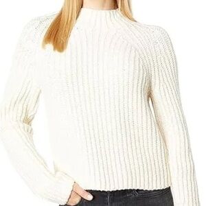 Vince® Raglan Mock Neck Long Sleeve Sweater